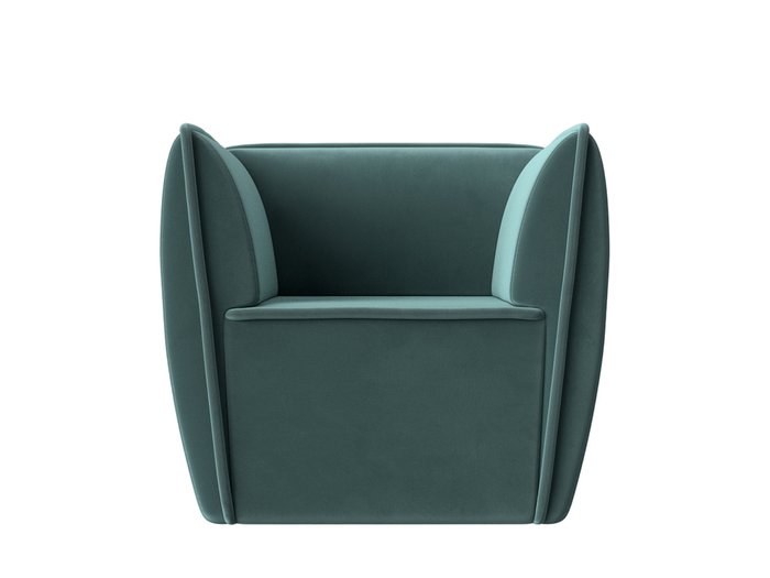 Кресло Бергамо бирюзового цвета - купить Интерьерные кресла по цене 23999.0