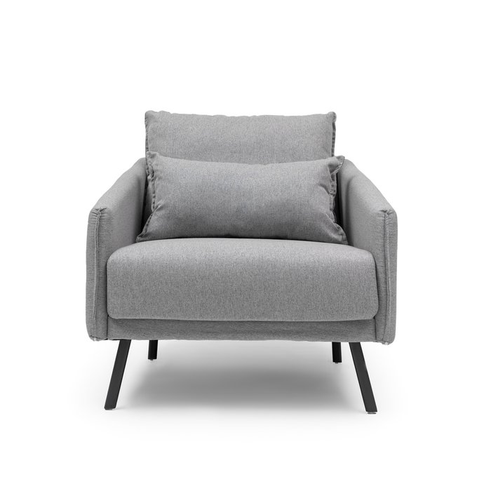 Кресло Manhattan серого цвета - купить Интерьерные кресла по цене 39000.0