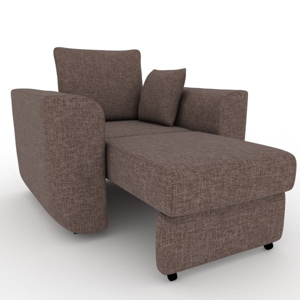 Кресло-кровать Stamford коричневого цвета - купить Интерьерные кресла по цене 9700.0