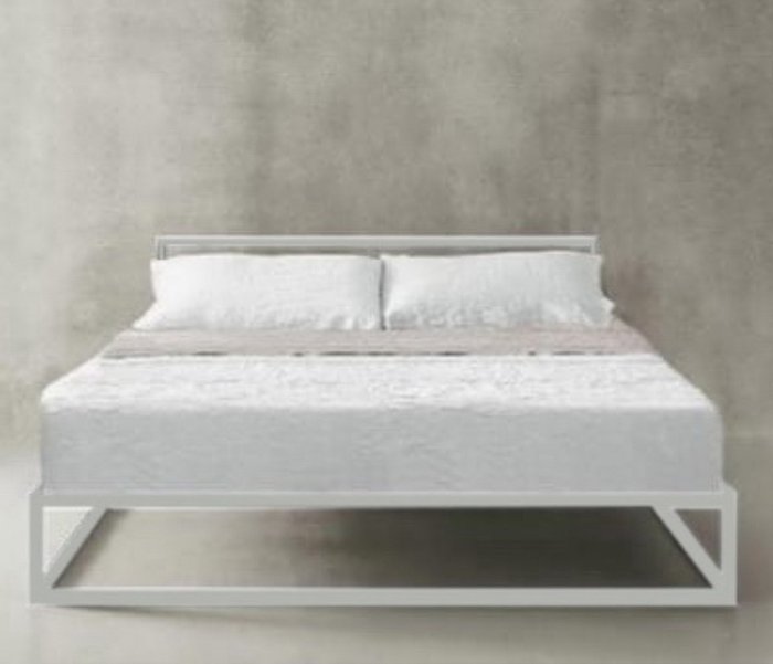Кровать Бруклин 180х200 белого цвета - купить Кровати для спальни по цене 28990.0