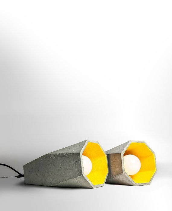 Подвесной светильник Trapeze из бетона - купить Подвесные светильники по цене 4950.0