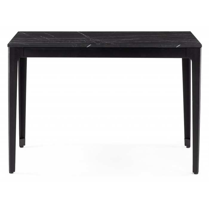 Раздвижной обеденный стол Айленд черного цвета - купить Обеденные столы по цене 13590.0