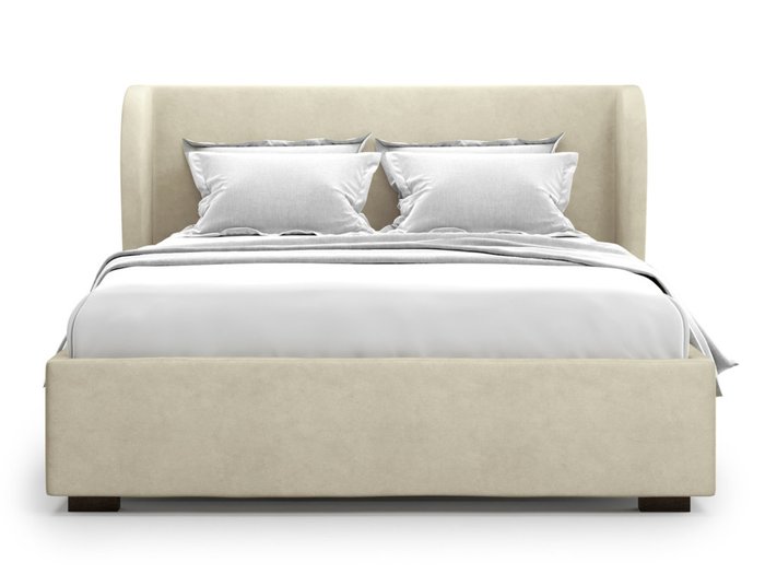 Кровать Tenno 160х200 бежевого цвета с подъемным механизмом  - купить Кровати для спальни по цене 49000.0