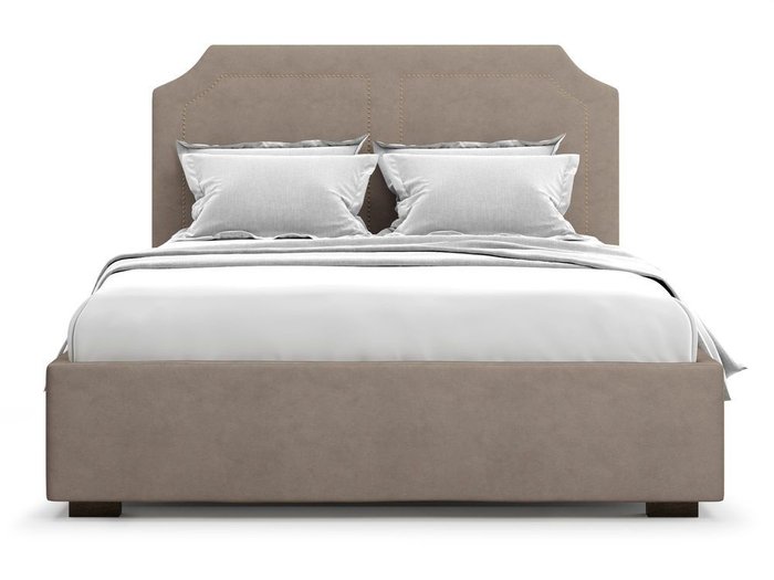 Кровать с подъемным механизмом Lago 180х200 темно-бежевого цвета - купить Кровати для спальни по цене 46000.0