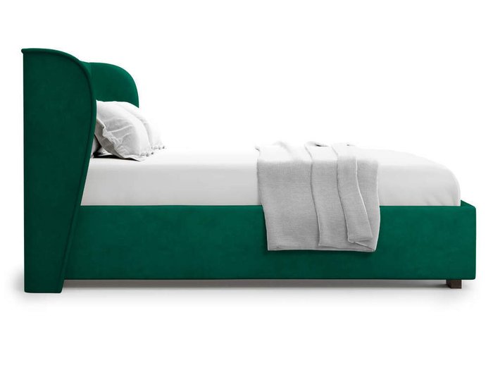 Кровать Tenno без подъемного механизма  160х200  зеленого цвета  - лучшие Кровати для спальни в INMYROOM