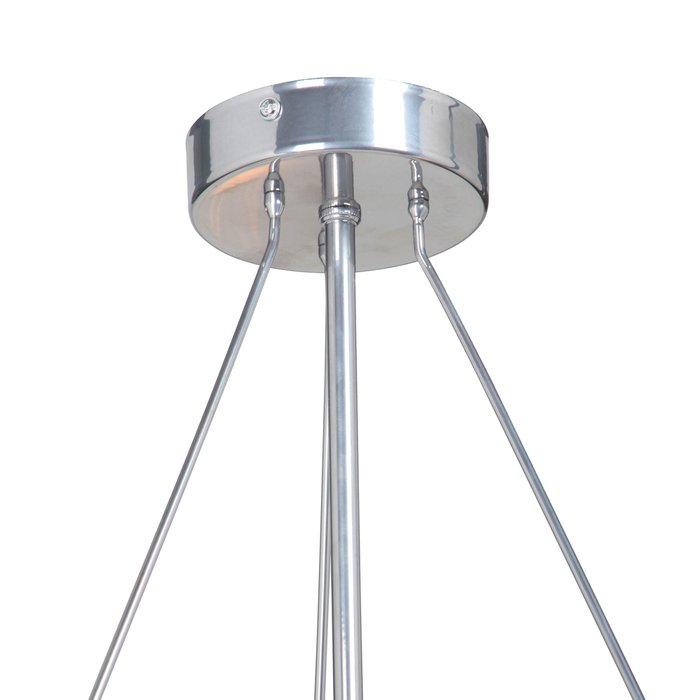 Подвесной светильник V4964-9/3PL (стекло, цвет белый) - лучшие Подвесные люстры в INMYROOM