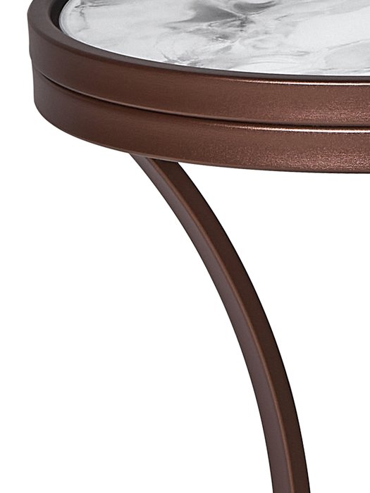 Кофейный столик Martini серо-коричневого цвета - купить Кофейные столики по цене 9900.0