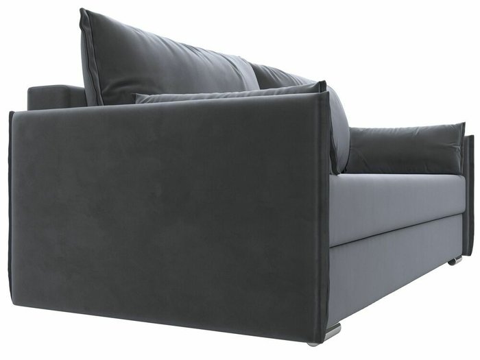 Прямой диван-кровать Сайгон серого цвета - лучшие Прямые диваны в INMYROOM