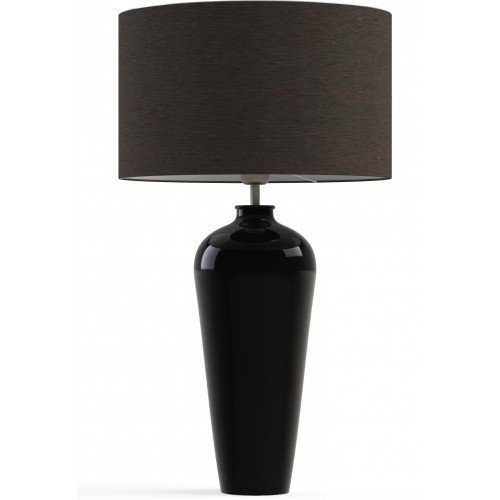 Настольная лампа Ampelo черная