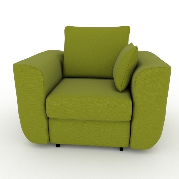 Кресло-кровать Stamford зеленого цвета