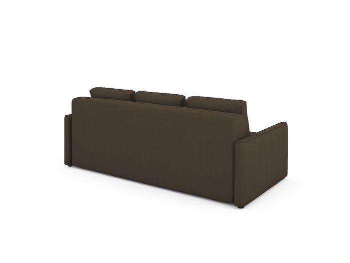 Диван-кровать Bronks темно-коричневого цвета - лучшие Прямые диваны в INMYROOM
