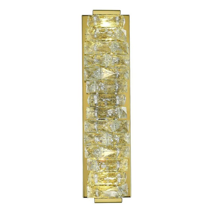 Бра ST-Luce Золотистый/Прозрачный LED 1*15W ESPIRA - лучшие Бра и настенные светильники в INMYROOM