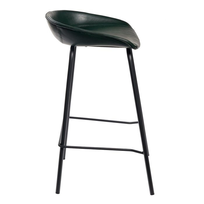 Стул полубарный Loft темно-зеленого цвета - лучшие Барные стулья в INMYROOM