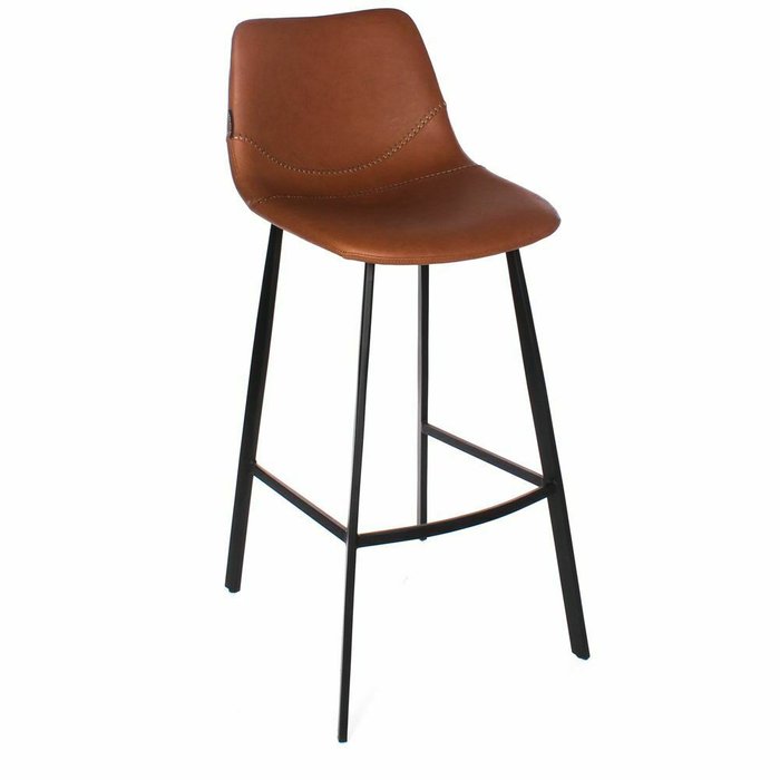 Барный стул Бормио светло-коричневого цвета