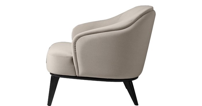Кресло Bend серого цвета - купить Интерьерные кресла по цене 59900.0