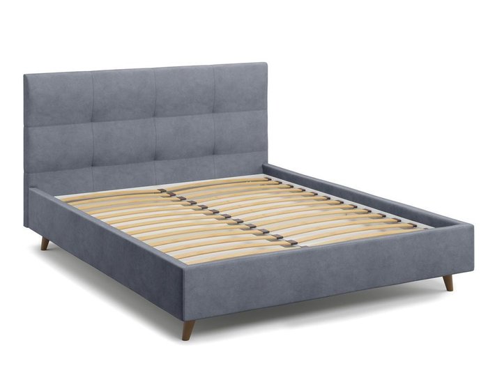 Кровать Garda 160х200 серого цвета - купить Кровати для спальни по цене 33000.0