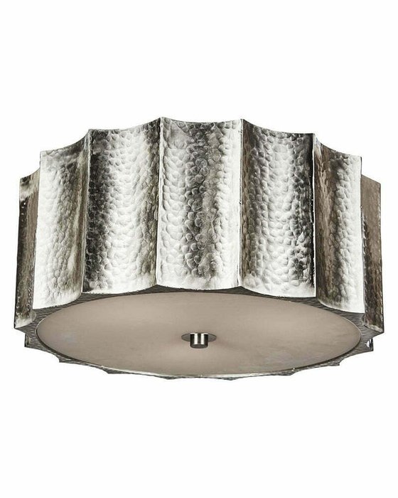 Потолочный светильник Киро Silver серебряного цвета - купить Потолочные светильники по цене 29524.0