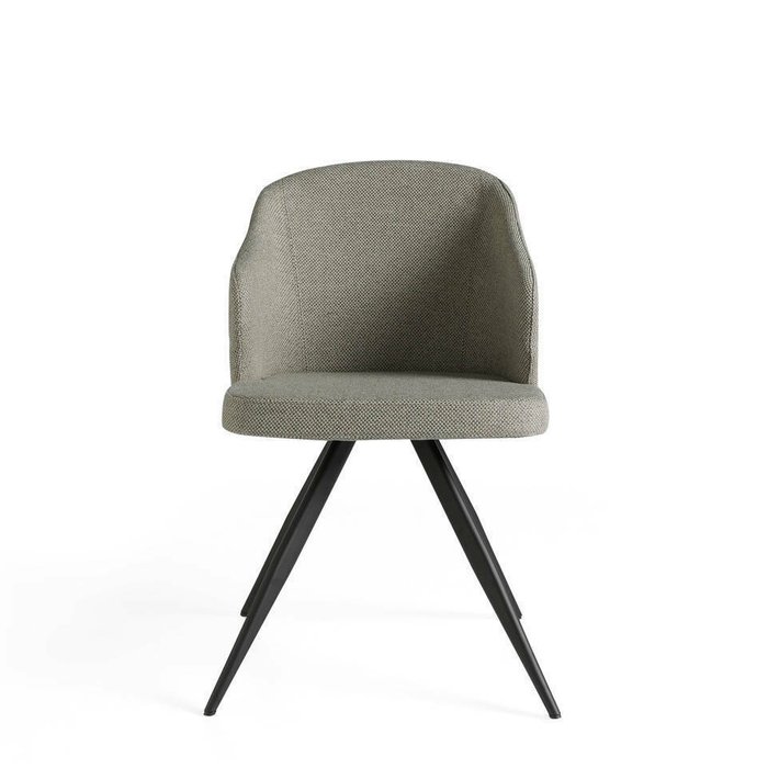 Стул серого цвета на металлических ножках - купить Обеденные стулья по цене 44990.0