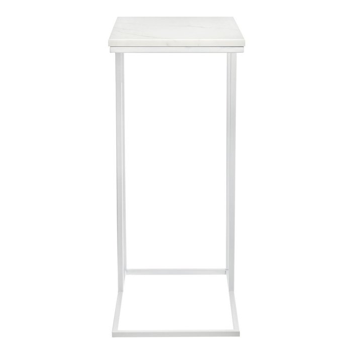 Кофейный стол Loft белого цвета  - купить Кофейные столики по цене 6460.0