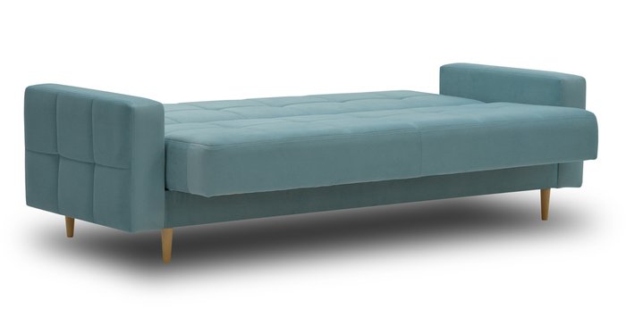 Диван-кровать Виконт голубого цвета - лучшие Прямые диваны в INMYROOM