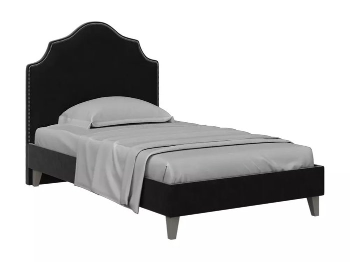 Кровать Princess II L 120х200 черного цвета