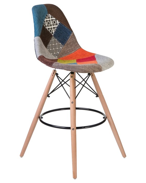 Стул барный на деревянных ножках - купить Барные стулья по цене 6500.0