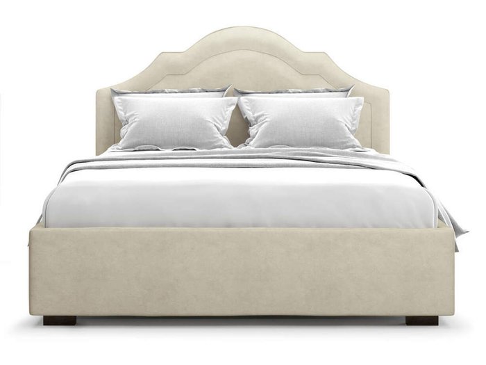 Кровать Madzore без подъемного механизма 140х200 бежевого цвета - купить Кровати для спальни по цене 36000.0