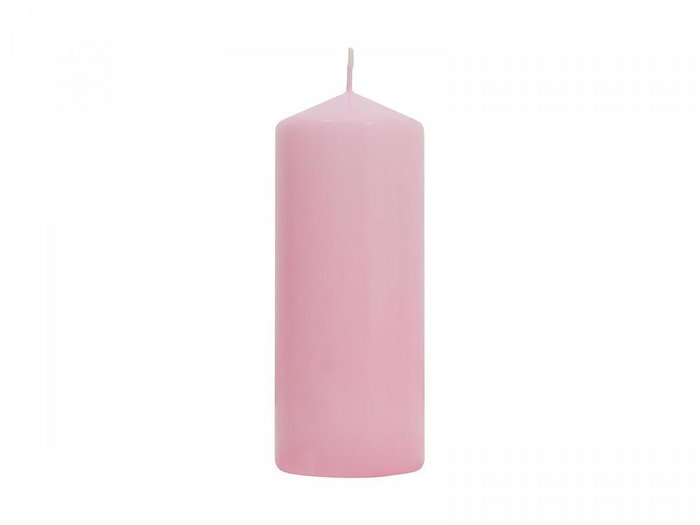 Свеча Огого L розового цвета