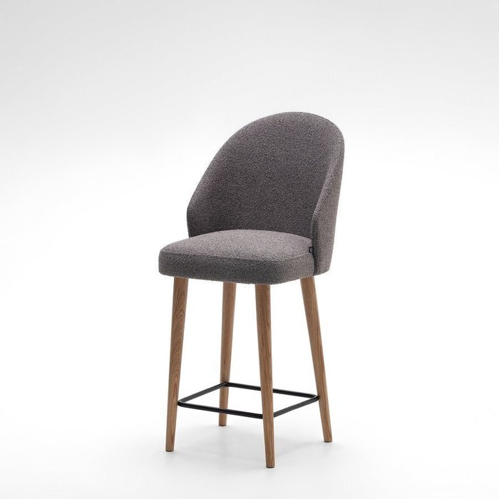 Полубарный стул Fusion Standart F03 серого цвета Полубарный стул Fusion Standart F03 серого цвета