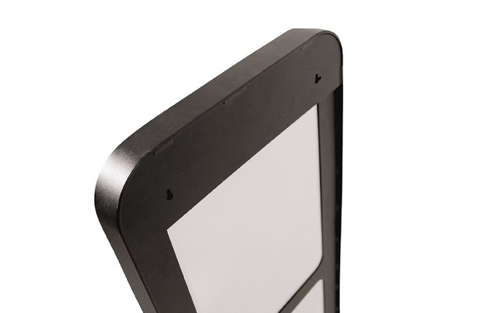 Настенное зеркало Кира 60х120 в раме черного цвета - лучшие Настенные зеркала в INMYROOM