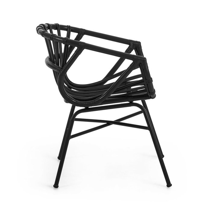 Кресло Constant черного цвета - лучшие Садовые стулья в INMYROOM