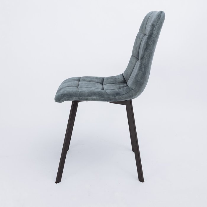 Стул Vermont сине-серого цвета  - лучшие Обеденные стулья в INMYROOM