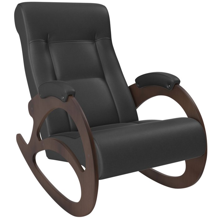 Кресло-качалка Комфорт модель 4 без лозы Dundi108/орех