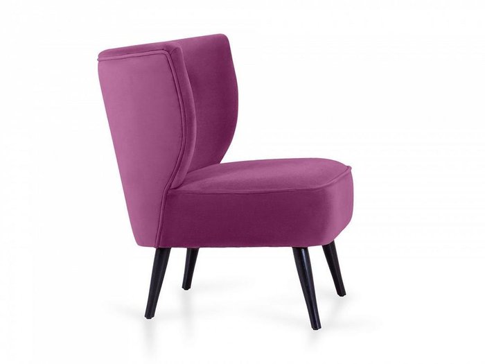 Кресло Modica пурпурного цвета  - лучшие Интерьерные кресла в INMYROOM