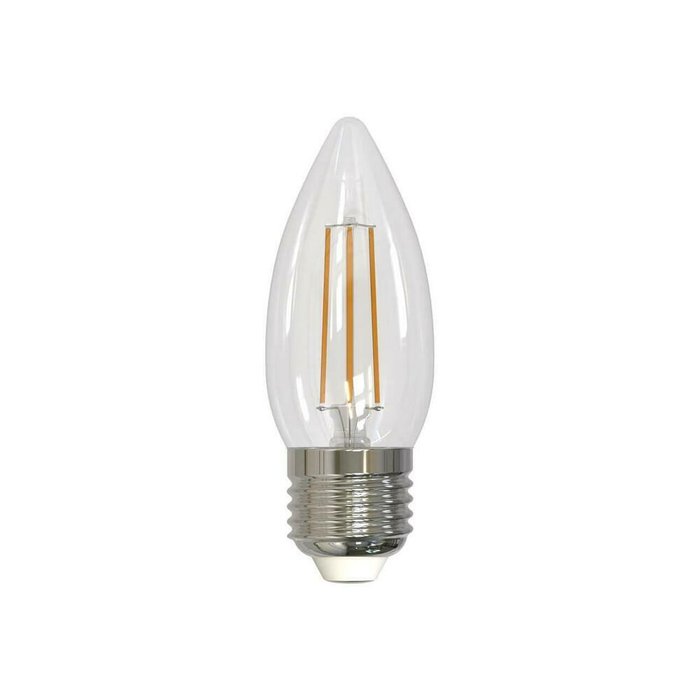 Лампа светодиодная (UL-00005162) E27 9W 3000K прозрачная LED-C35-9W/3000K/E27/CL PLS02WH Лампа светодиодная (UL-00005162) E27 9W 3000K прозрачная LED-C35-9W/3000K/E27/CL PLS02WH