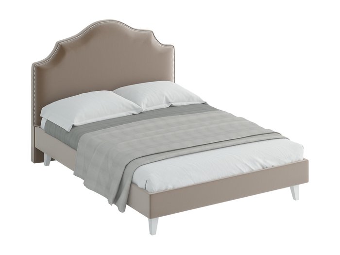 Кровать Queen Victoria светло-коричневого цвета 160х200