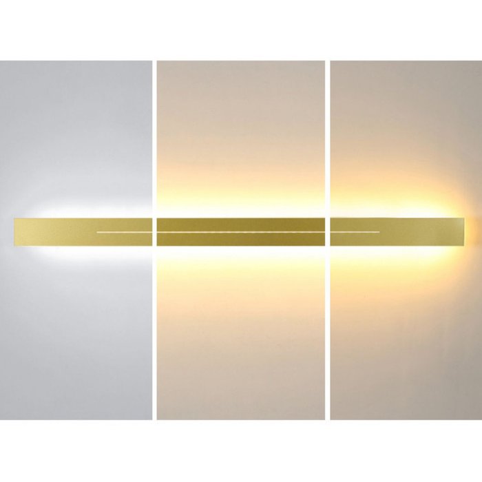 Настенный светильник SOURIS L120 Gold - лучшие Бра и настенные светильники в INMYROOM