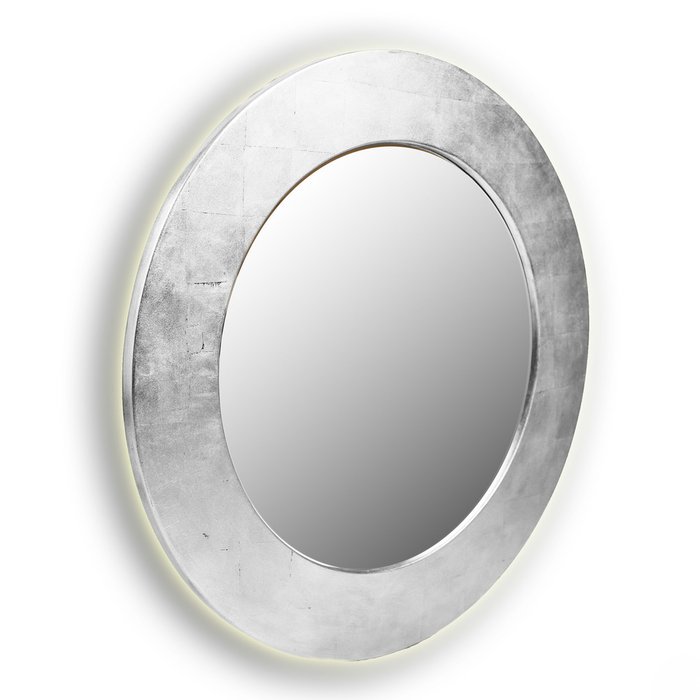 Настенное зеркало PIECES silver - лучшие Настенные зеркала в INMYROOM