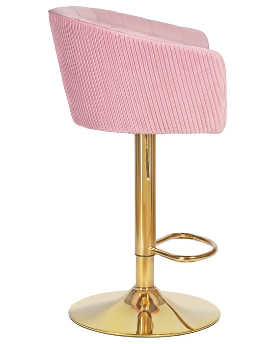 Стул барный Darcy Shiny розового цвета  - лучшие Барные стулья в INMYROOM