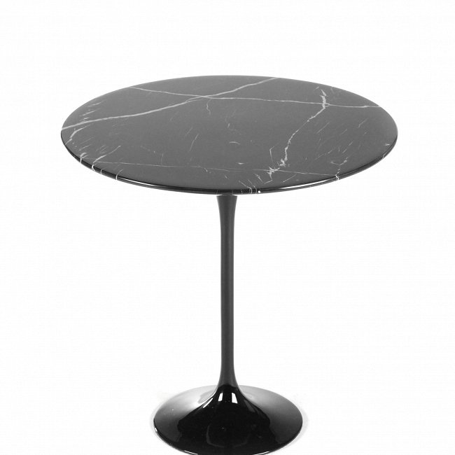 Кофейный стол Tulip со столешницей из черного китайского мрамора - лучшие Кофейные столики в INMYROOM