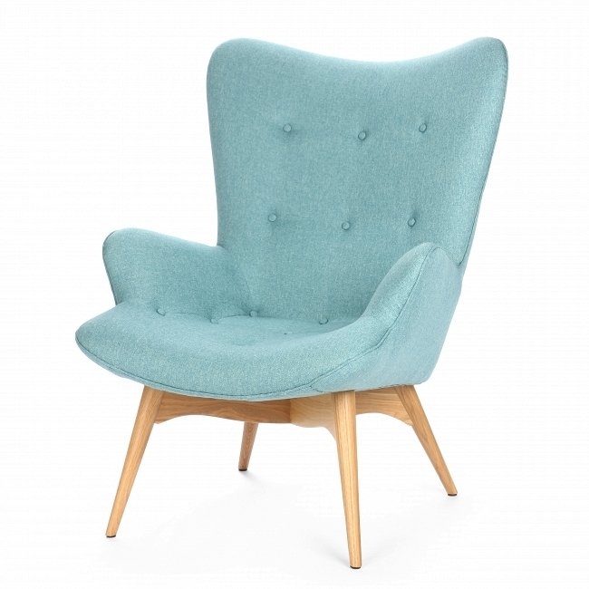 Кресло Contour светло-голубого цвета