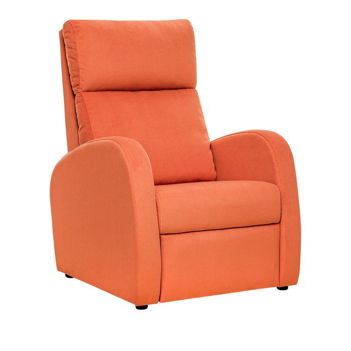 Кресло реклайнер Грэмми M оранжевого цвета