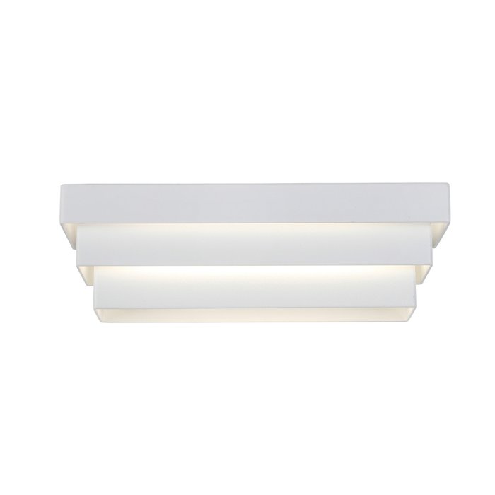 Настенный светодиодный светильник Grecci белого цвета - купить Бра и настенные светильники по цене 6100.0