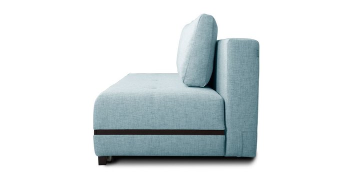 Прямой диван-кровать Марио голубого цвета - лучшие Прямые диваны в INMYROOM