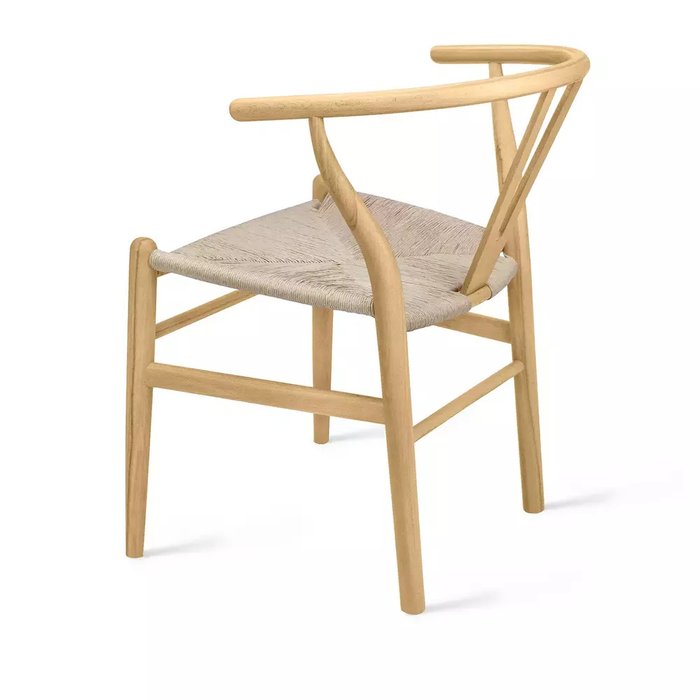 Садовый стул Edvin бежево-серого цвета - лучшие Садовые стулья в INMYROOM