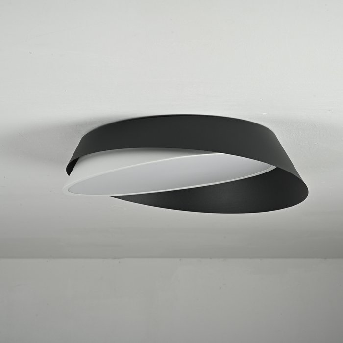 Потолочный светильник SHELL D40 White Black - лучшие Подвесные люстры в INMYROOM