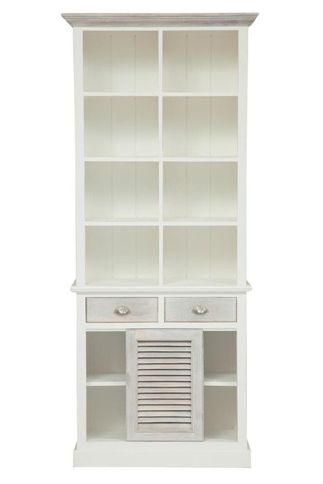 Книжный шкаф Riviera белого цвета