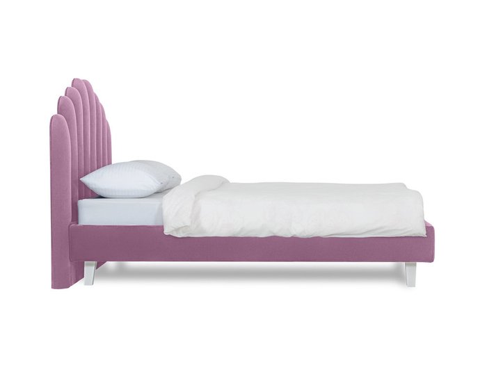 Кровать Queen Sharlotta L 160х200 фиолетового цвета  - лучшие Кровати для спальни в INMYROOM