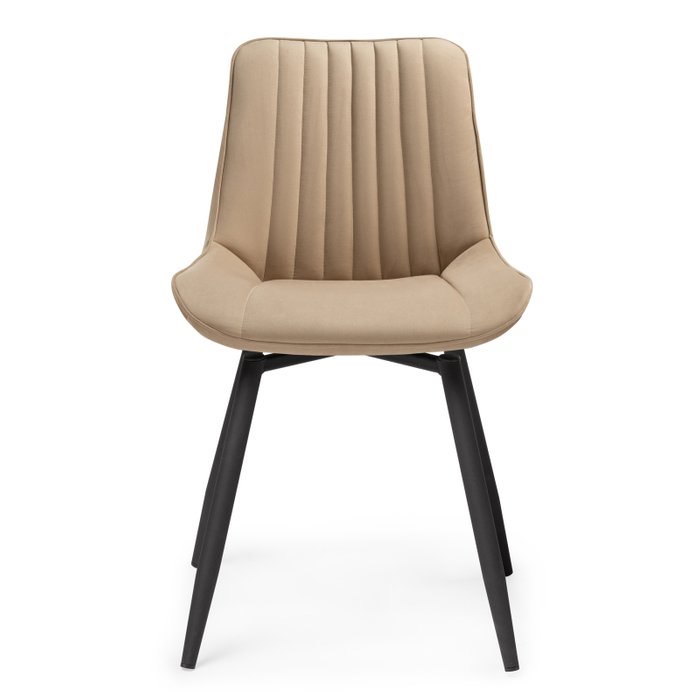 Стул вращающейся Седа бежевого цвета - лучшие Обеденные стулья в INMYROOM