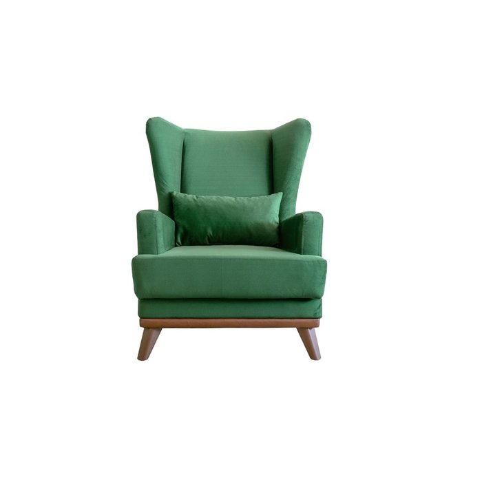 Кресло Оскар зеленого цвета - купить Интерьерные кресла по цене 18570